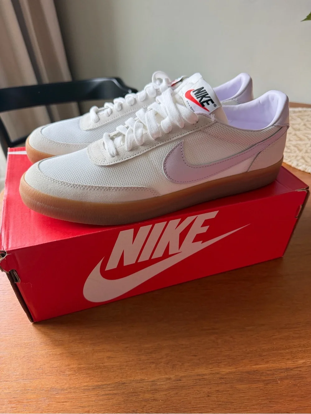 Nike Killshot 2 Textile Women’s White & Lavender Sneakers
